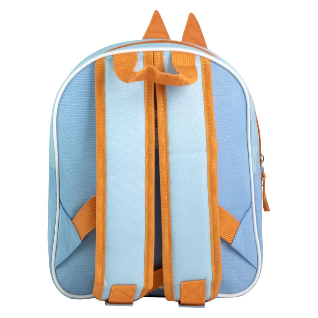 Mochila infantil 3d aplicaciones bluey
