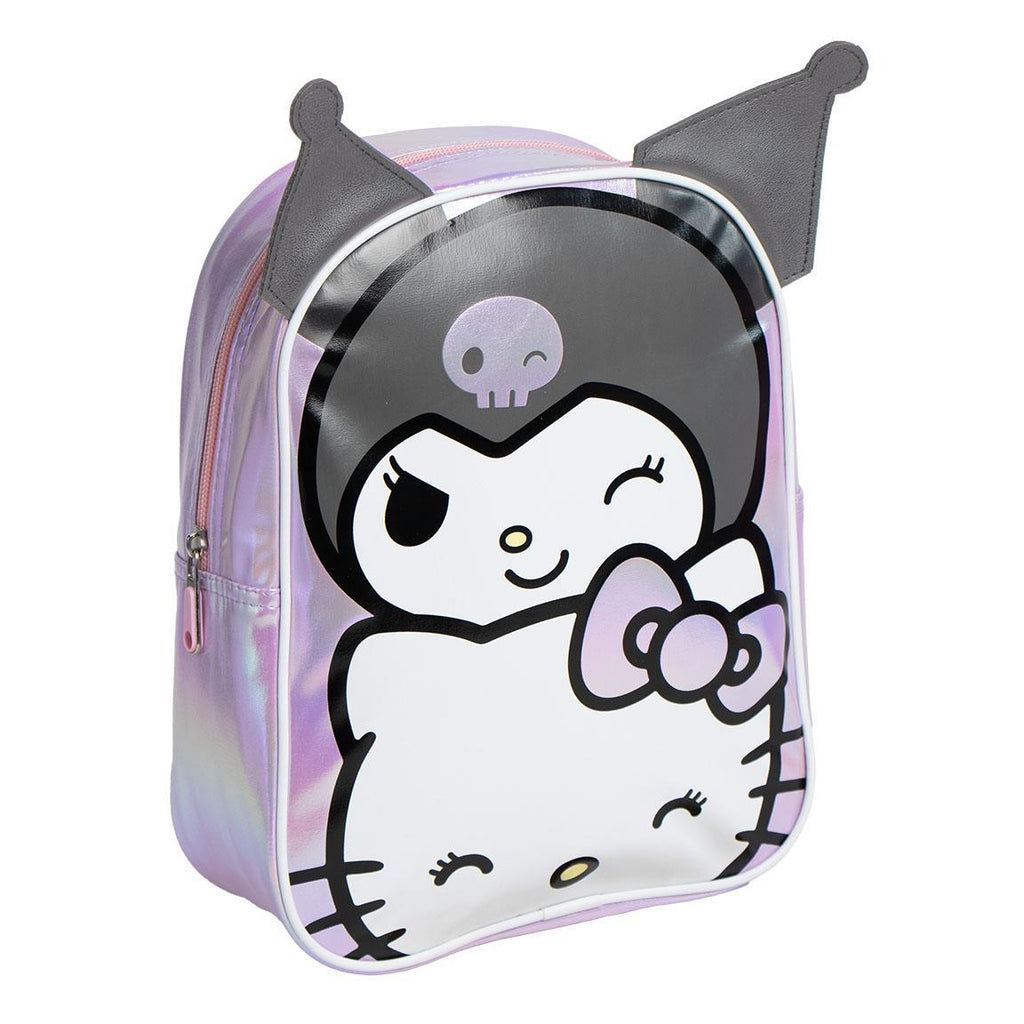 Mochila infantil personaje aplicaciones hello kitty kuromi