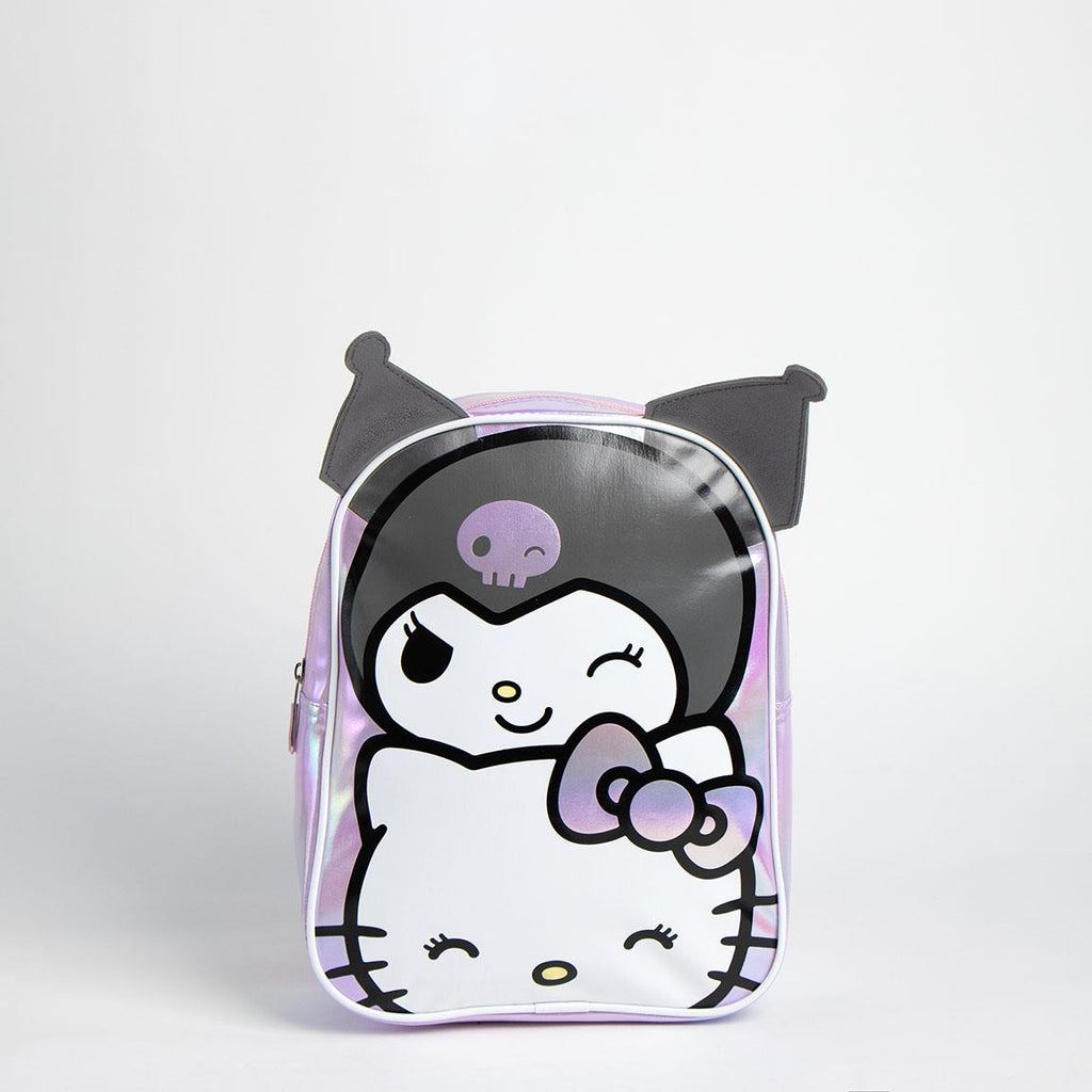 Mochila infantil personaje aplicaciones hello kitty kuromi