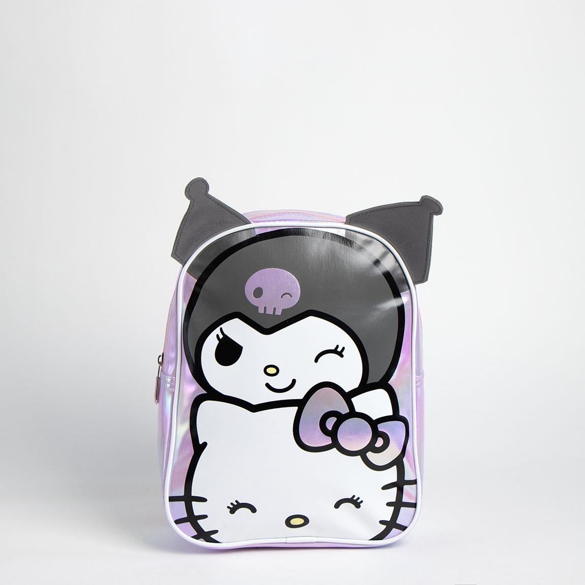 Mochila infantil personaje aplicaciones hello kitty kuromi