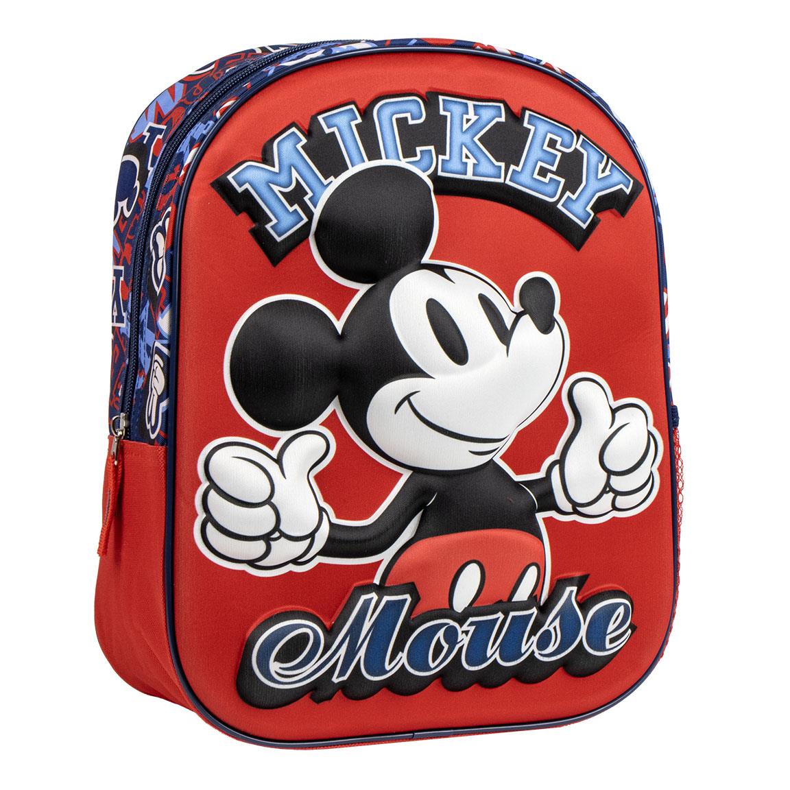 Mochila infantil 3d mickey