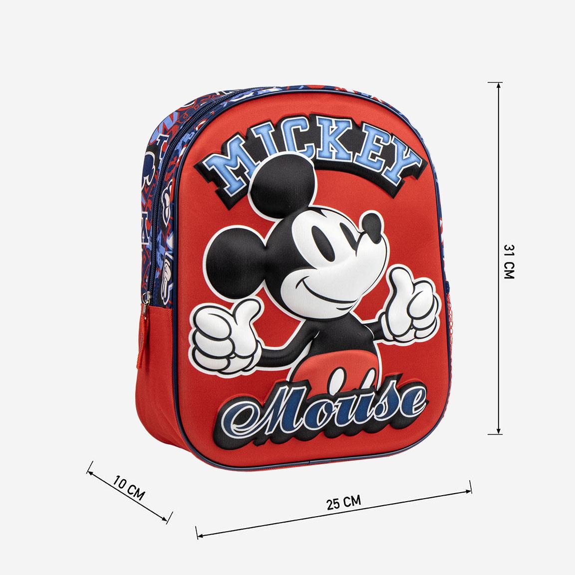 Mochila infantil 3d mickey