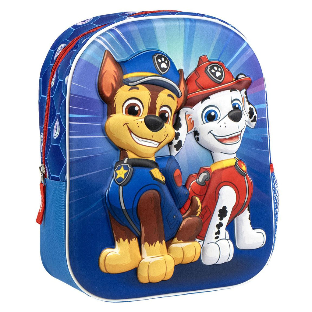 Mochila infantil 3d paw patrol