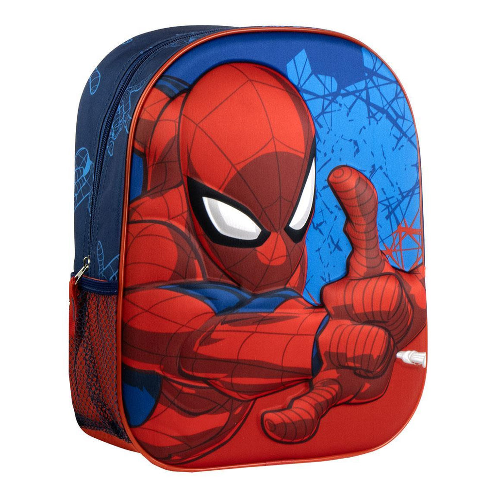 Mochila infantil 3d spiderman