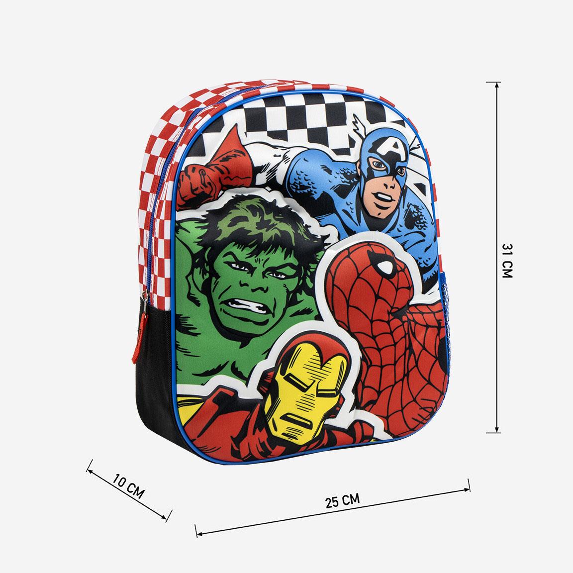 Mochila infantil 3d avengers
