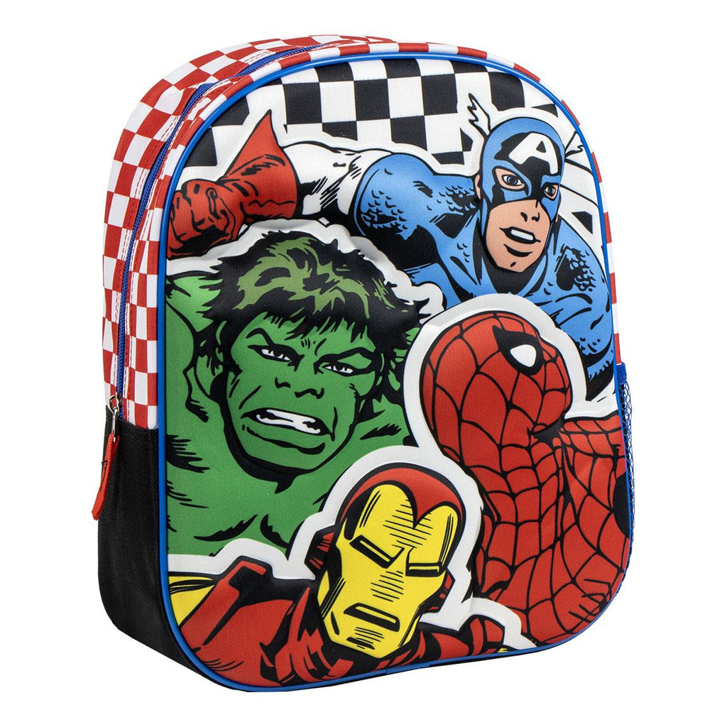 Mochila infantil 3d avengers