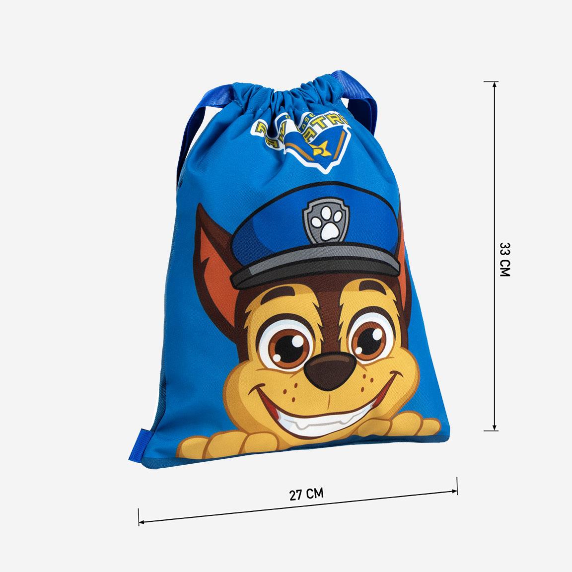 Saquito escolar paw patrol