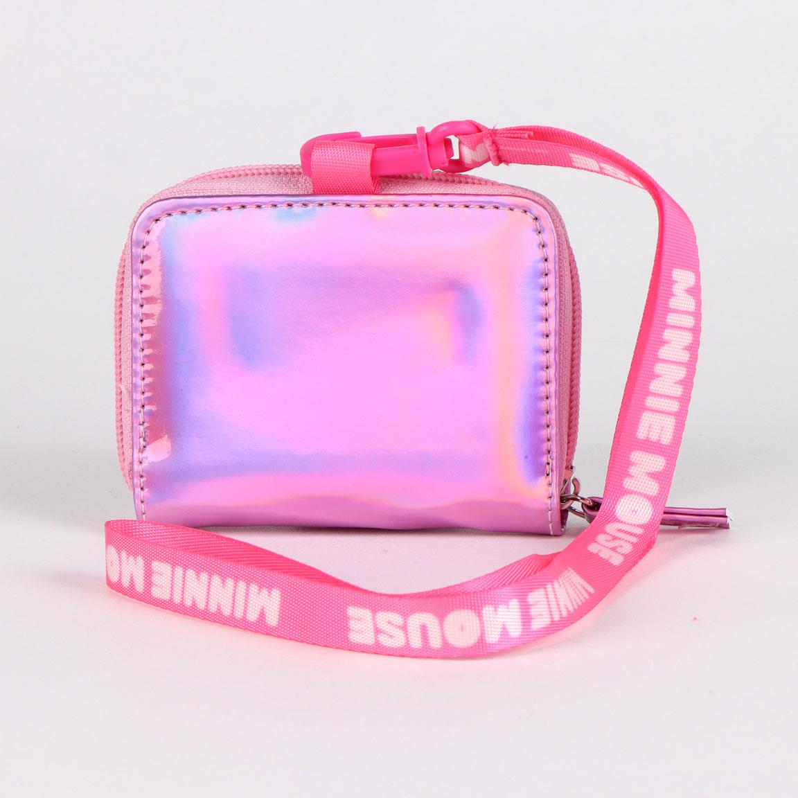 Monedero iridiscente minnie