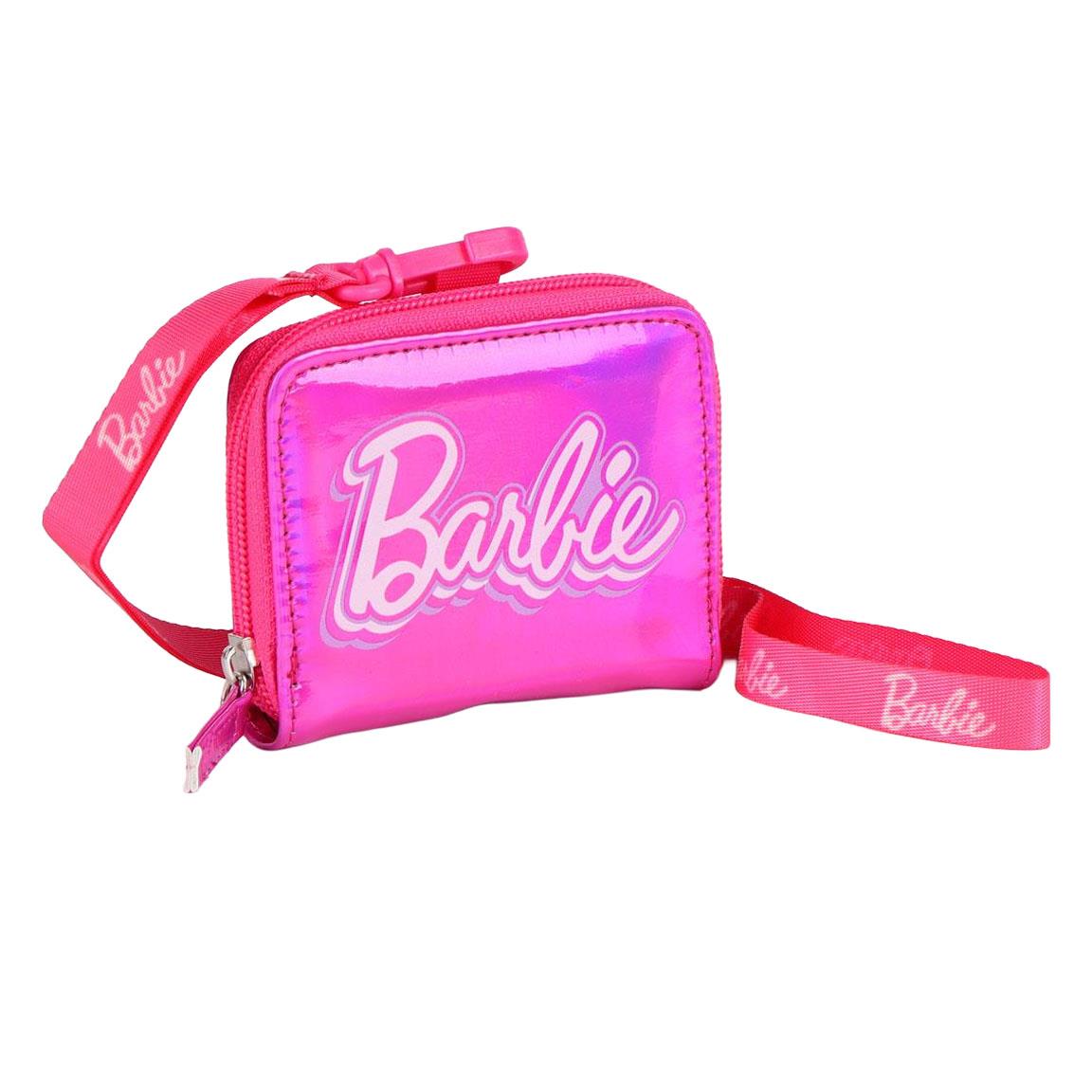Monedero iridiscente barbie