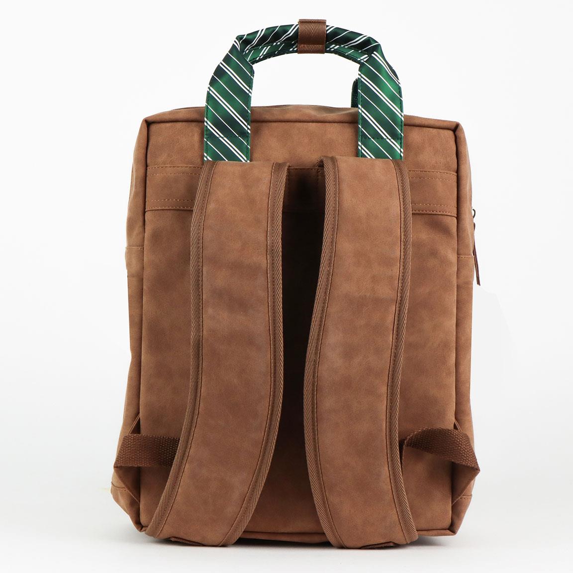 Mochila casual moda polipiel harry potter slytherin