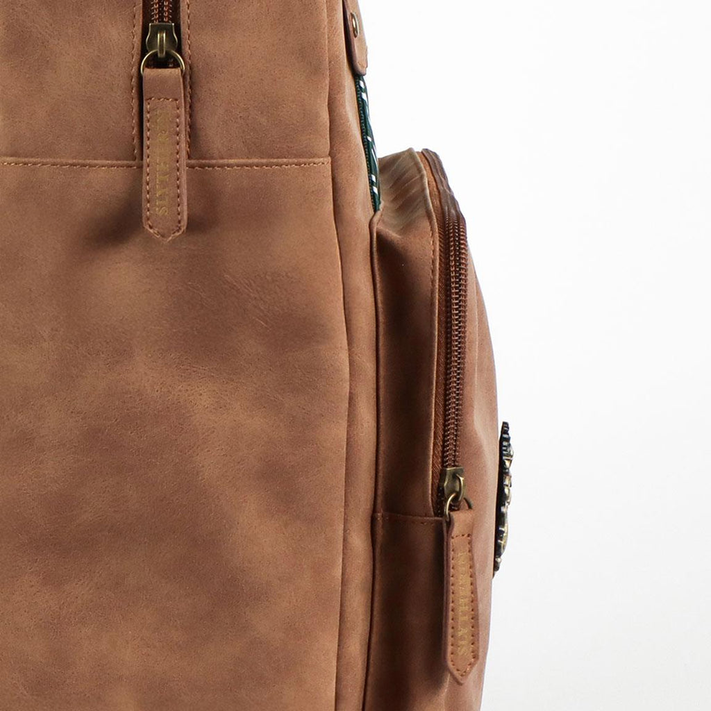 Mochila casual moda polipiel harry potter slytherin