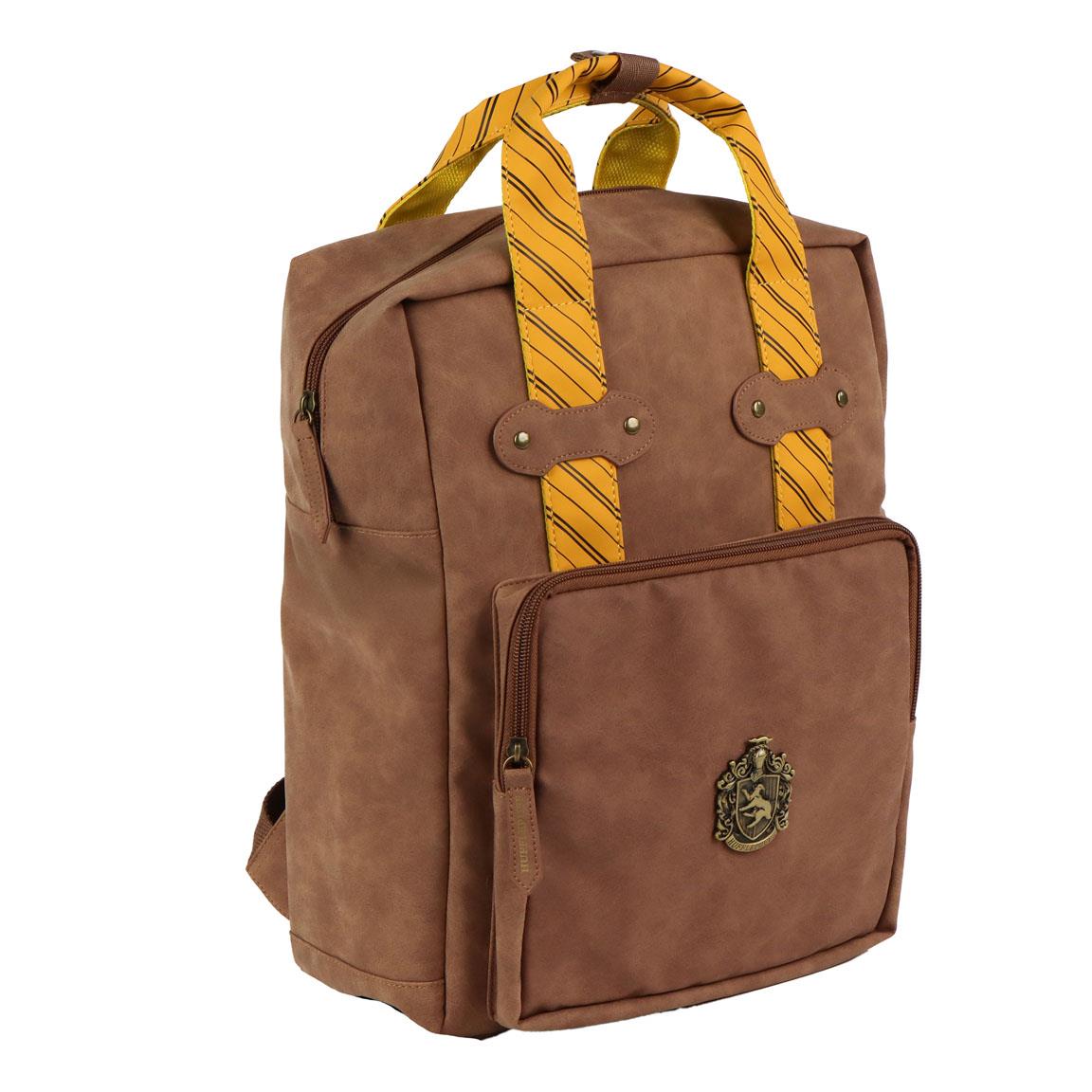 Mochila casual moda polipiel harry potter hufflepuff