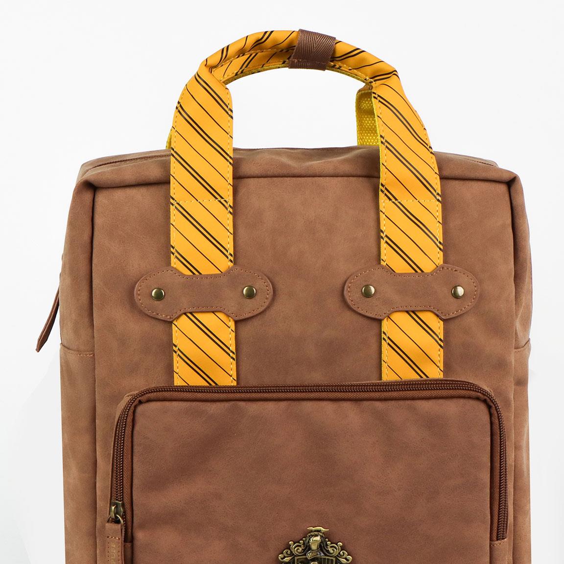 Mochila casual moda polipiel harry potter hufflepuff