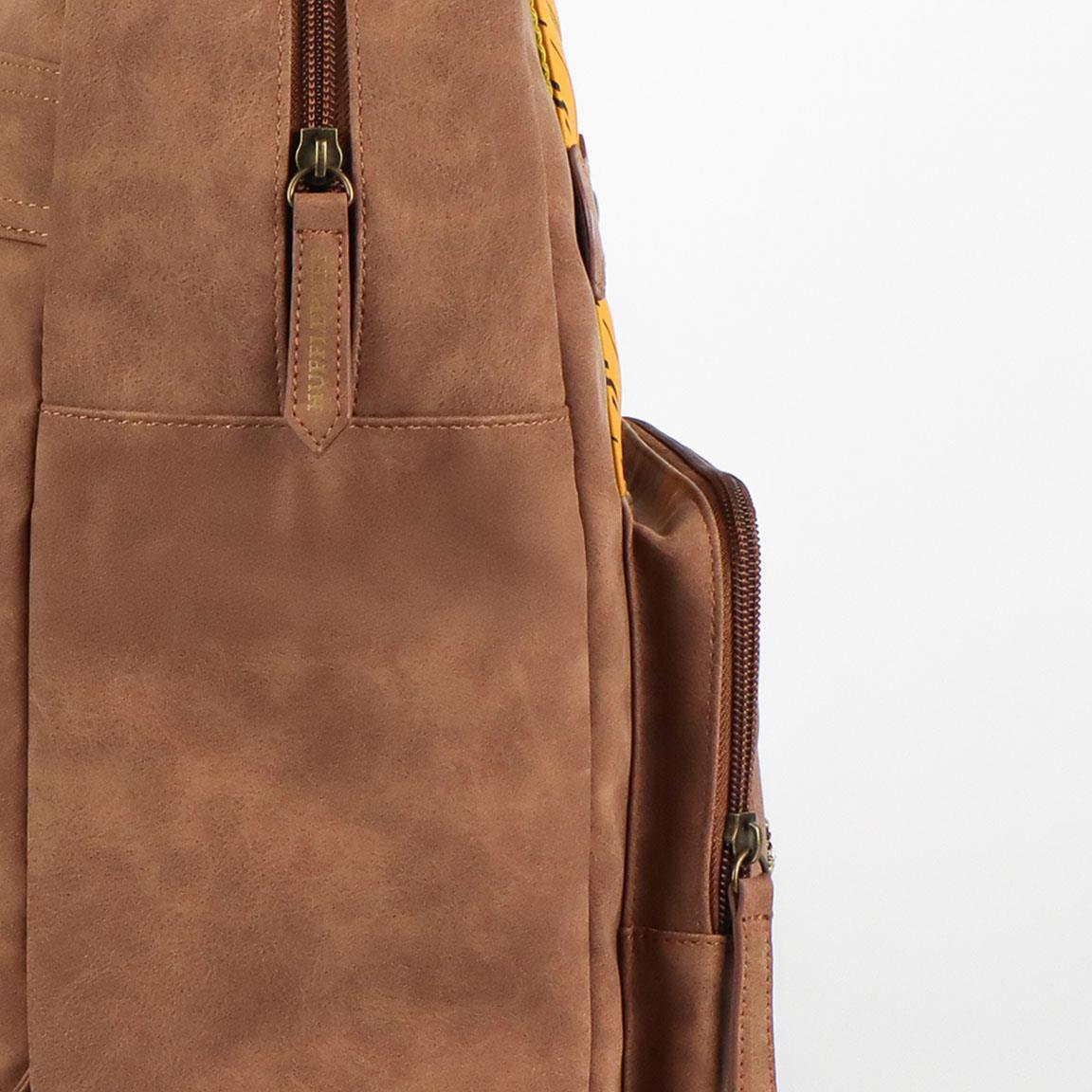 Mochila casual moda polipiel harry potter hufflepuff