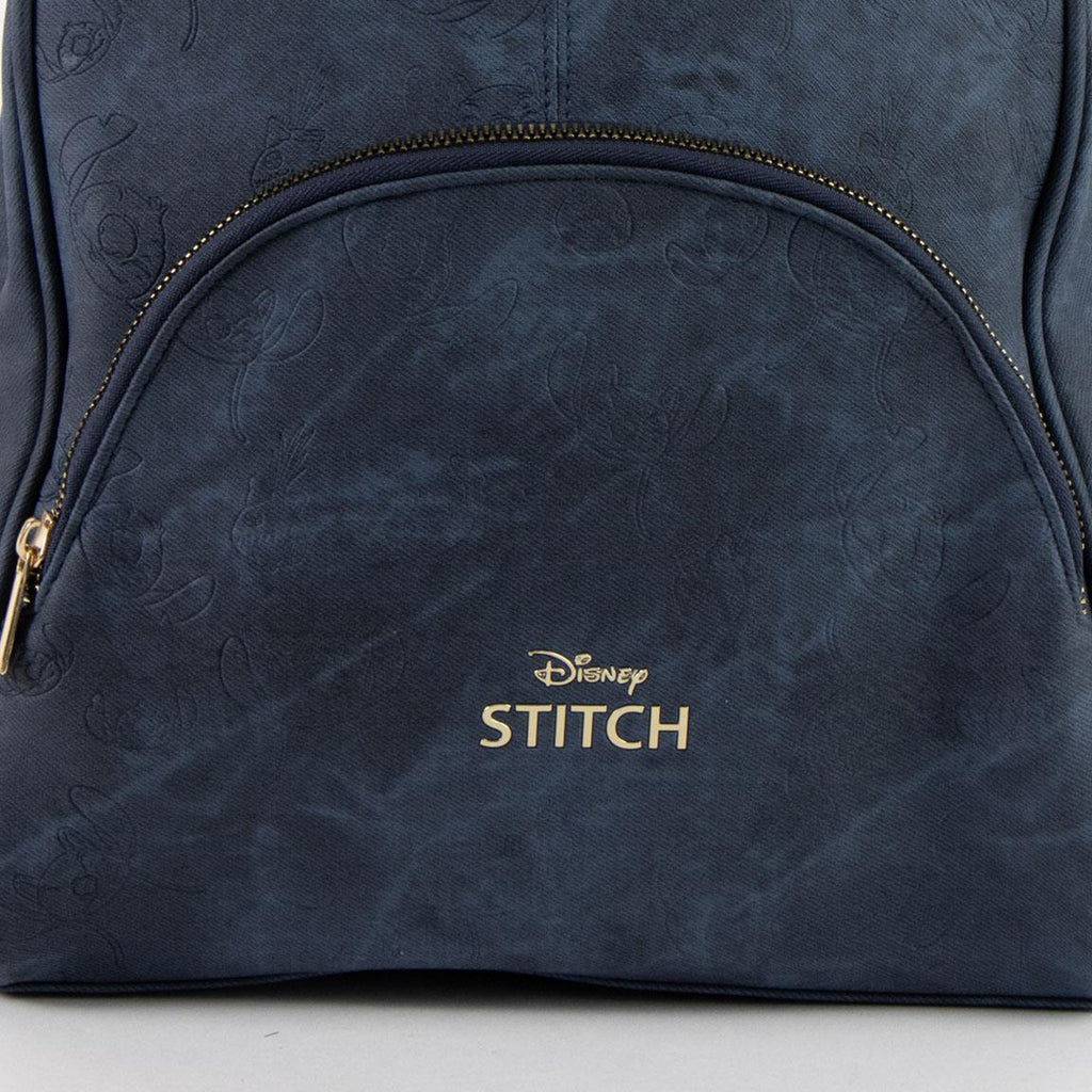 Mochila casual moda polipiel stitch