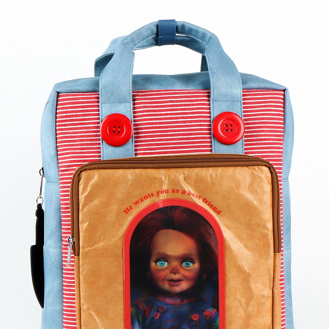 Mochila casual moda polipiel chucky