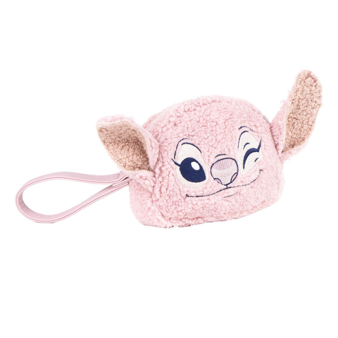 Cartera borreguillo stitch angel