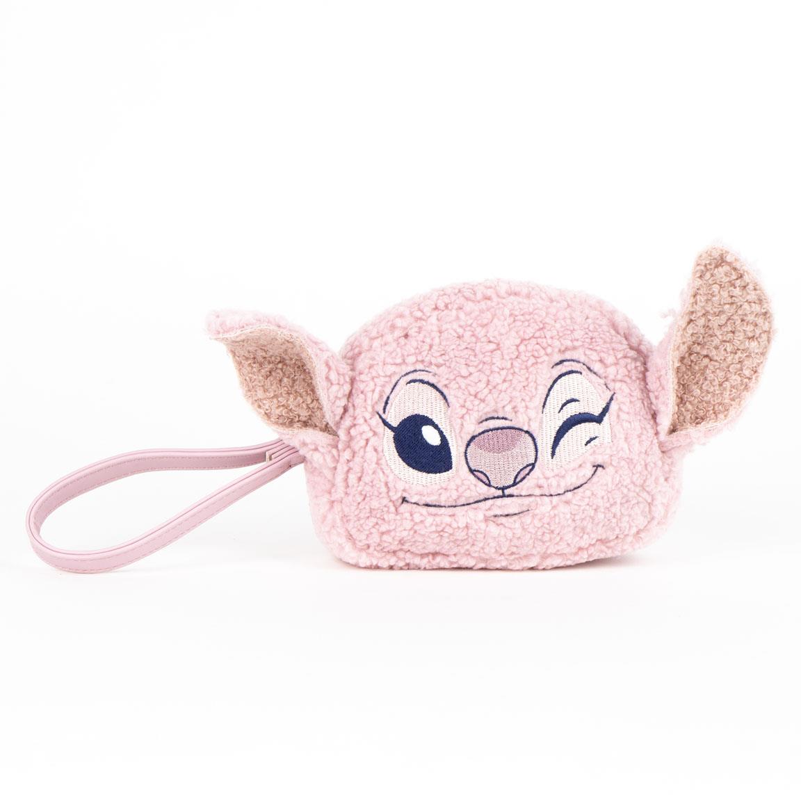 Cartera borreguillo stitch angel