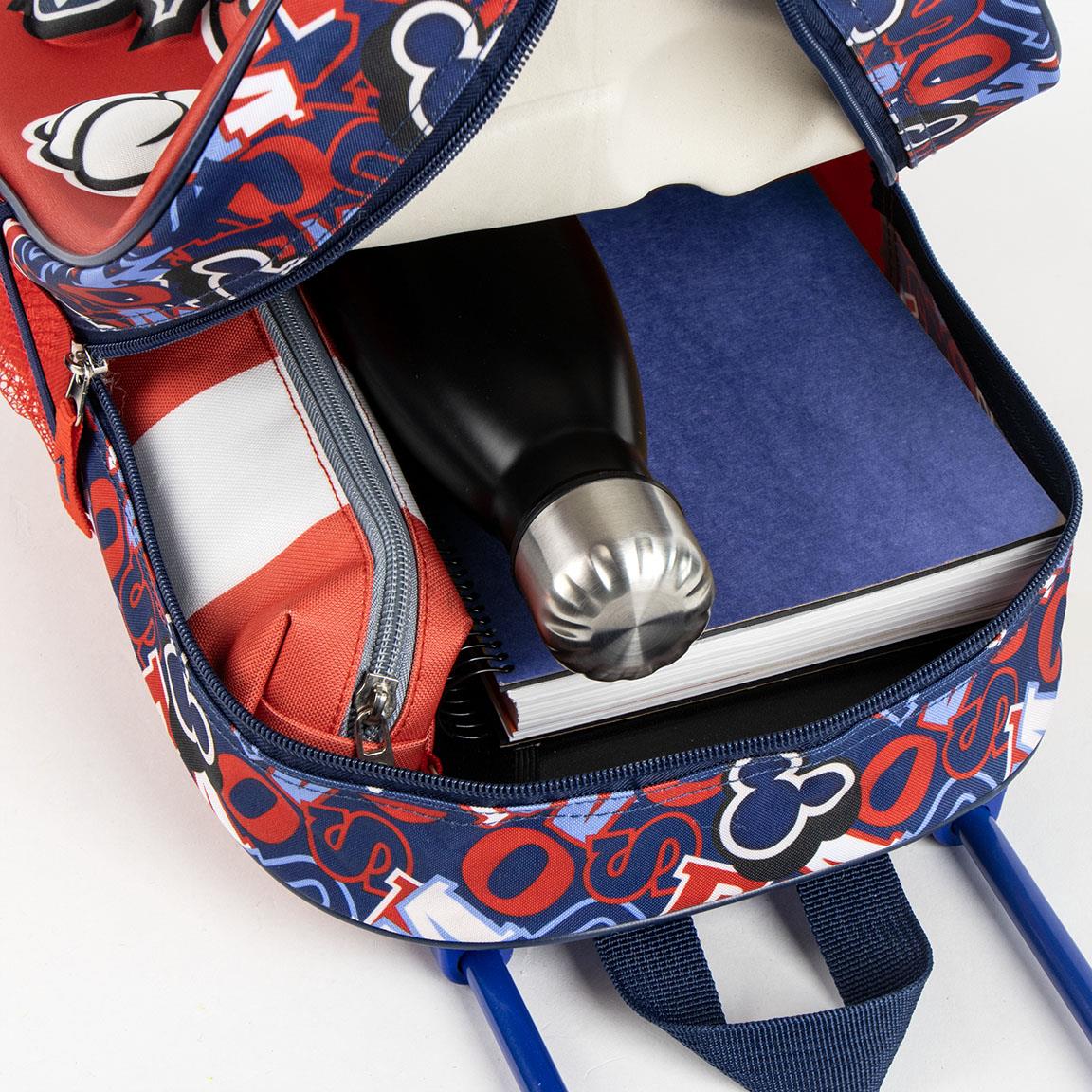 Mochila infantil trolley 3d mickey