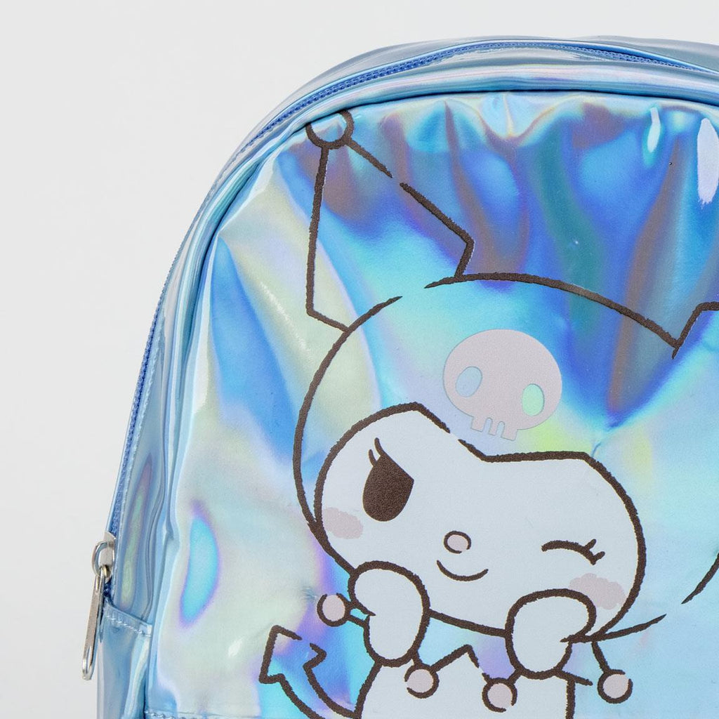 Mochila casual iridiscente hello kitty kuromi