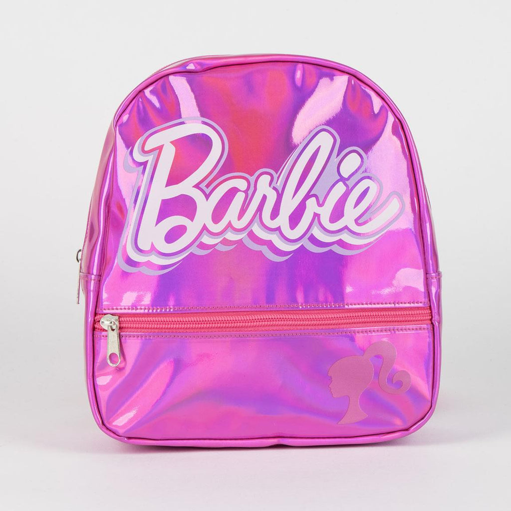 Mochila casual iridiscente barbie
