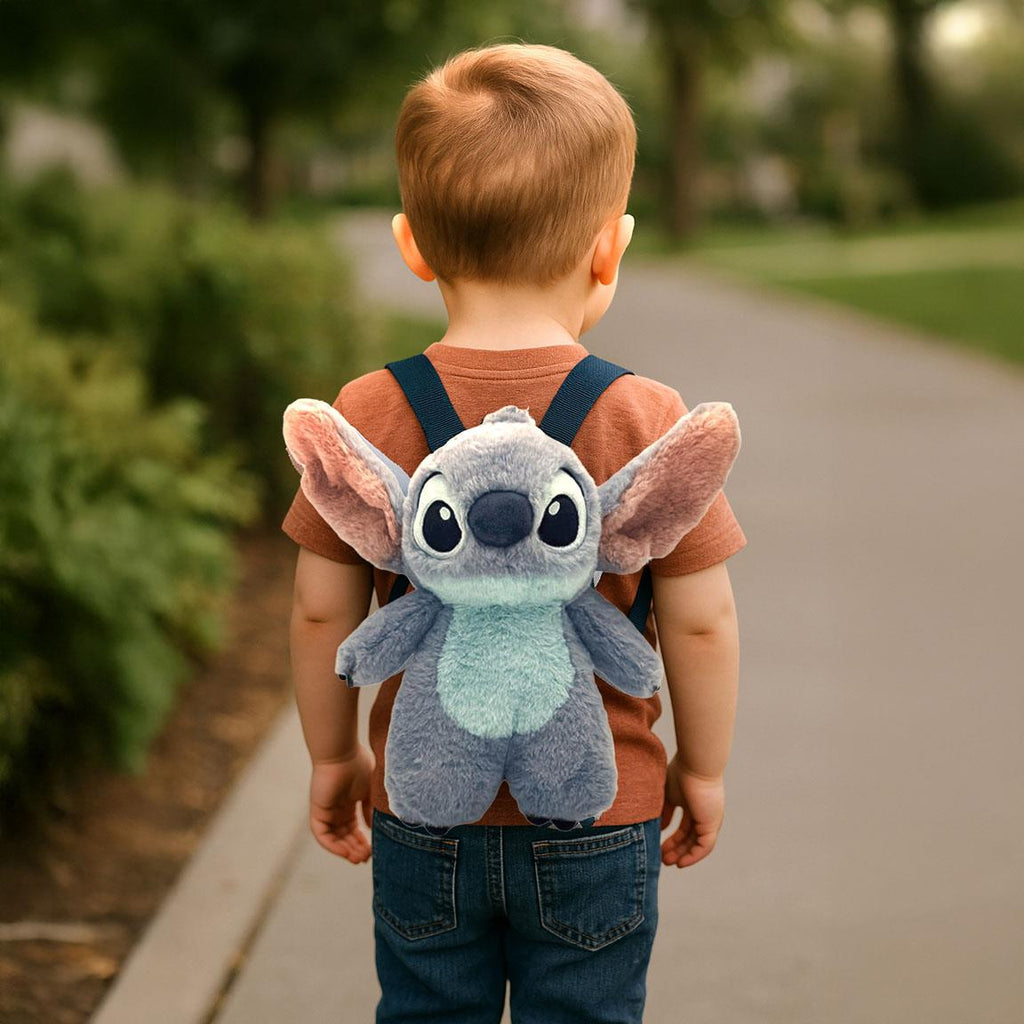 Mochila infantil personaje peluche stitch