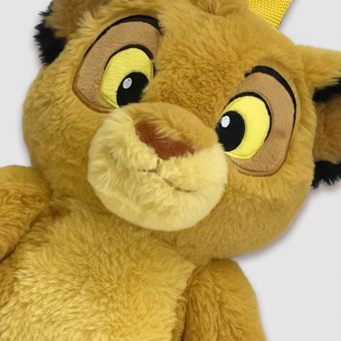 Mochila infantil personaje peluche lion king