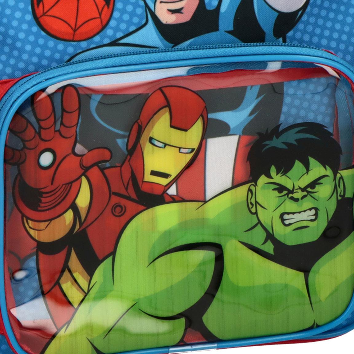 Mochila infantil avengers