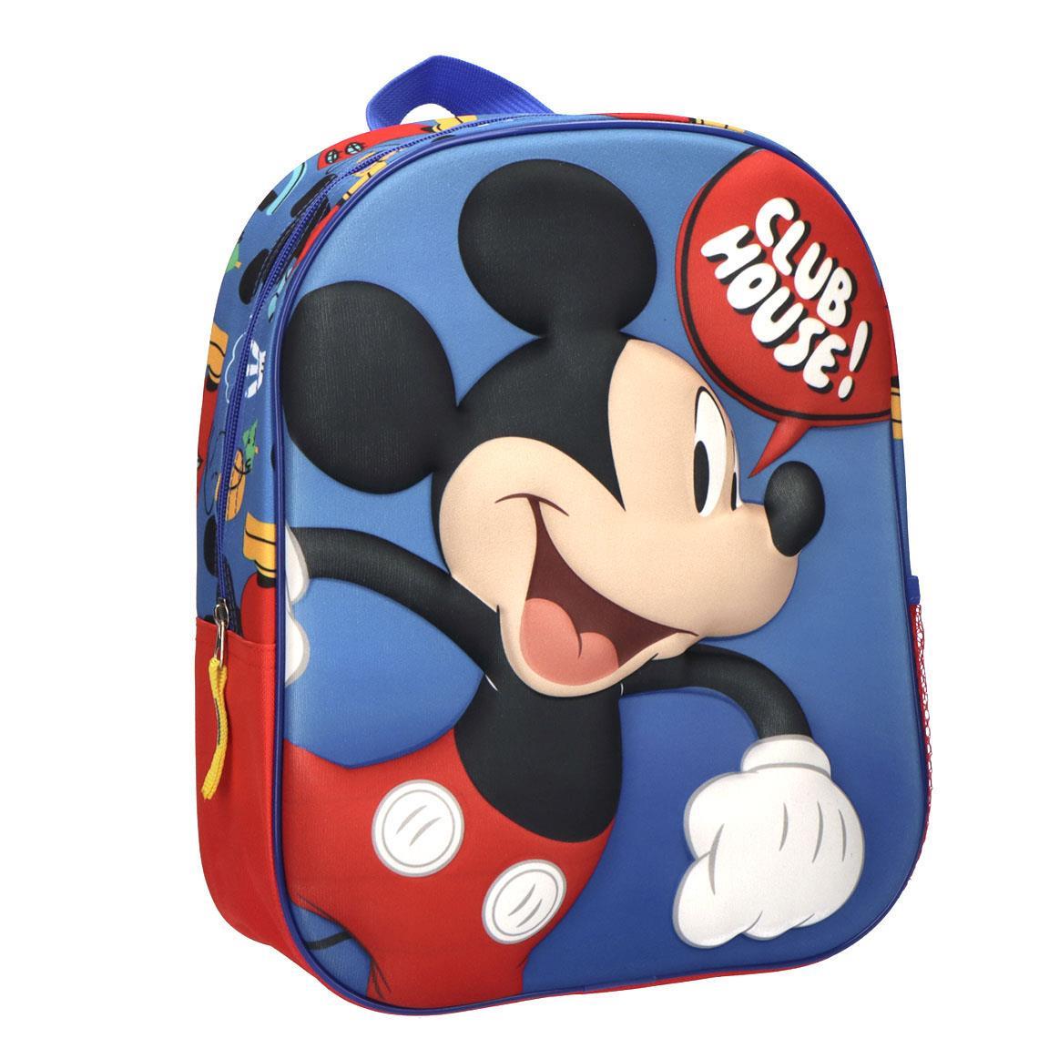 Mochila infantil 3d mickey