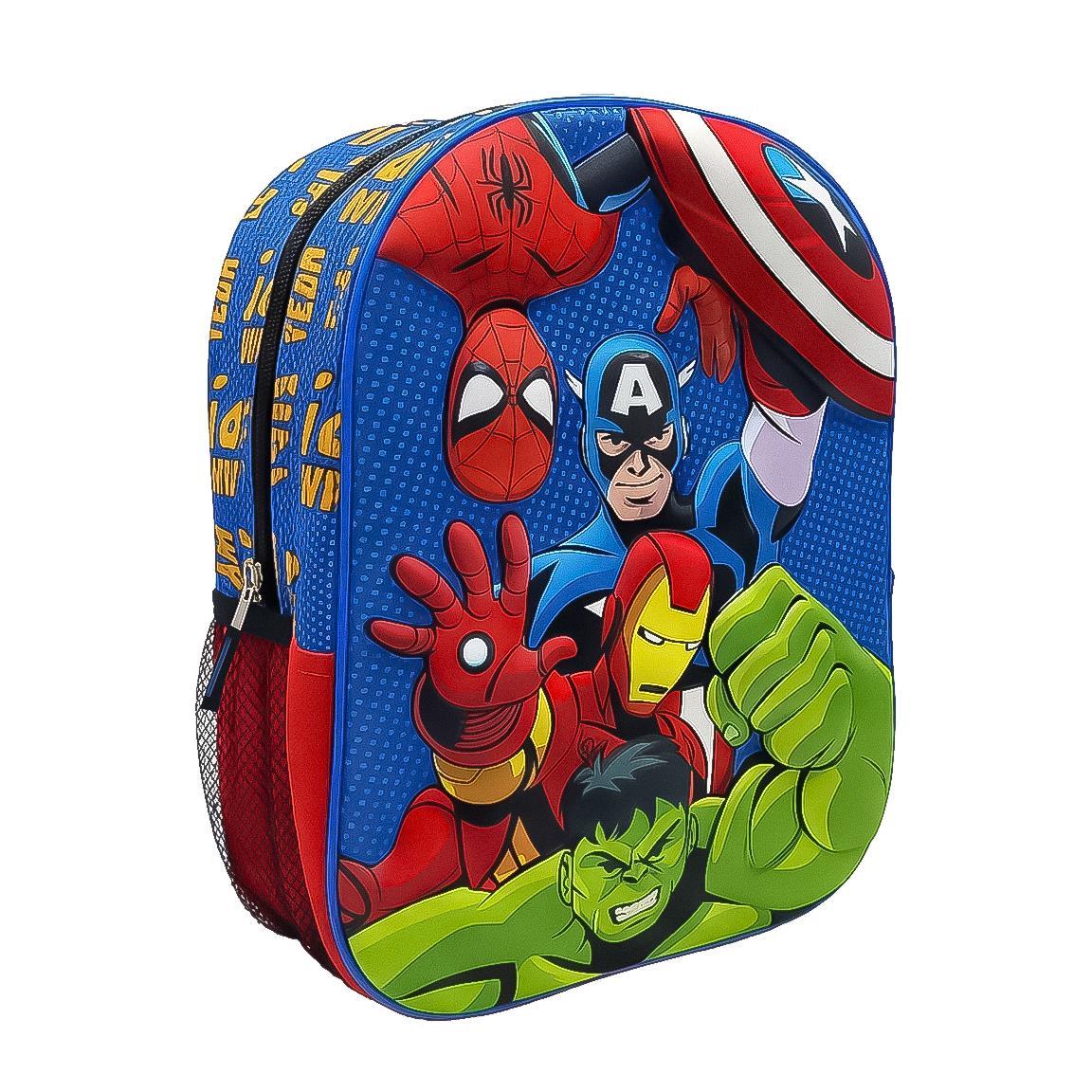 Mochila infantil 3d avengers