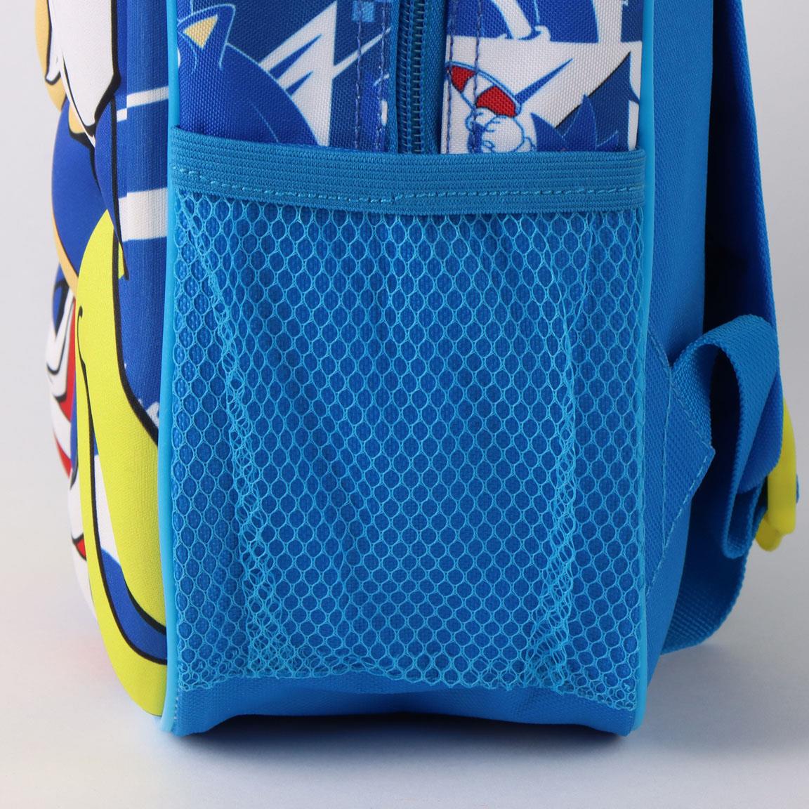 Mochila infantil 3d sonic