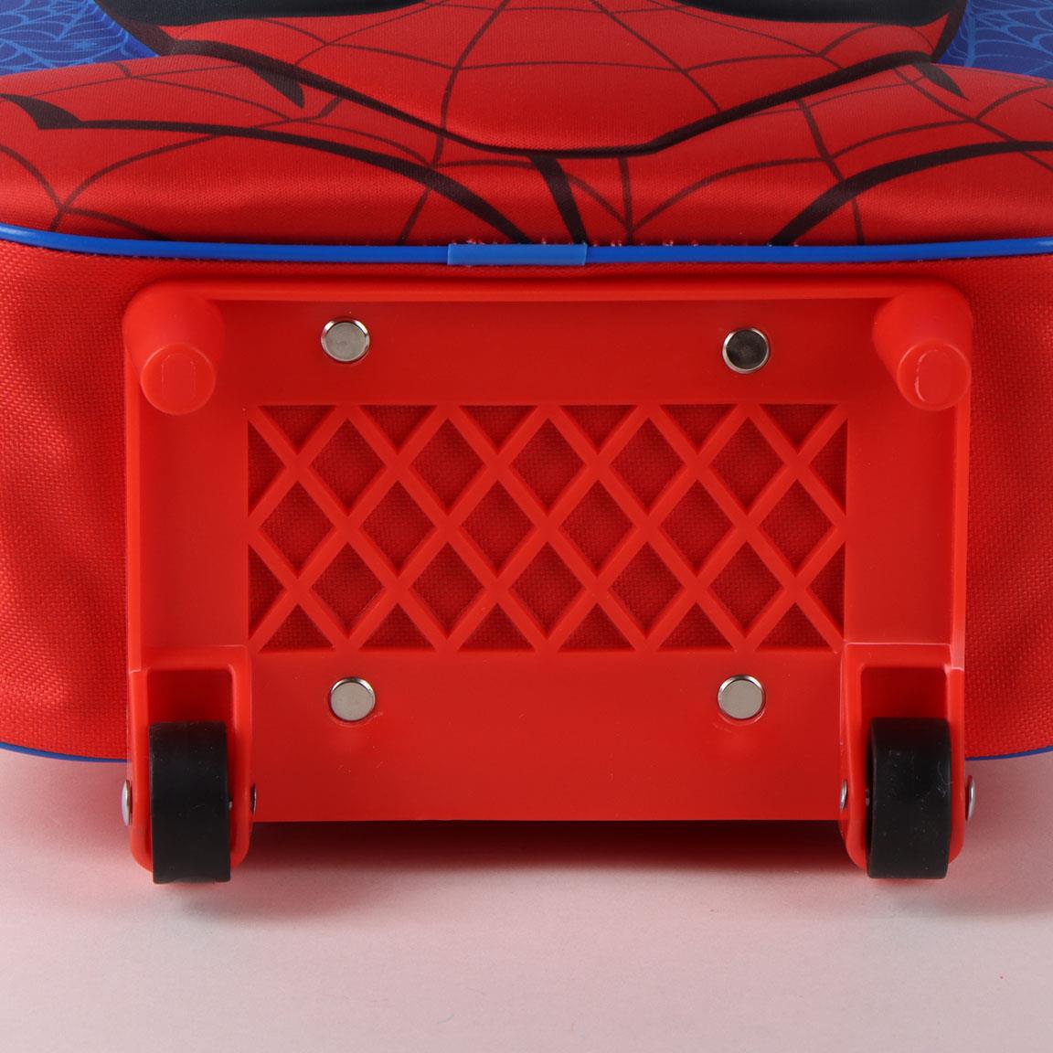 Mochila infantil trolley 3d spiderman