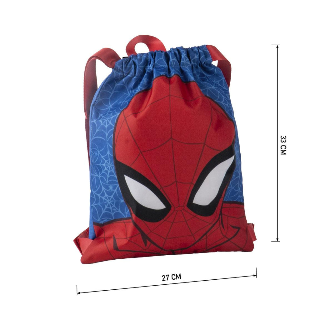 Saquito escolar spiderman