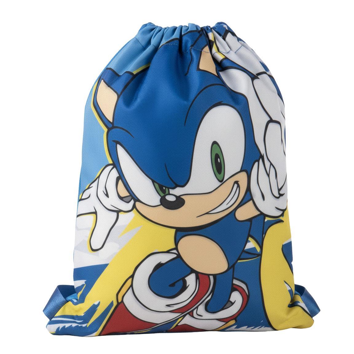 Saquito escolar sonic