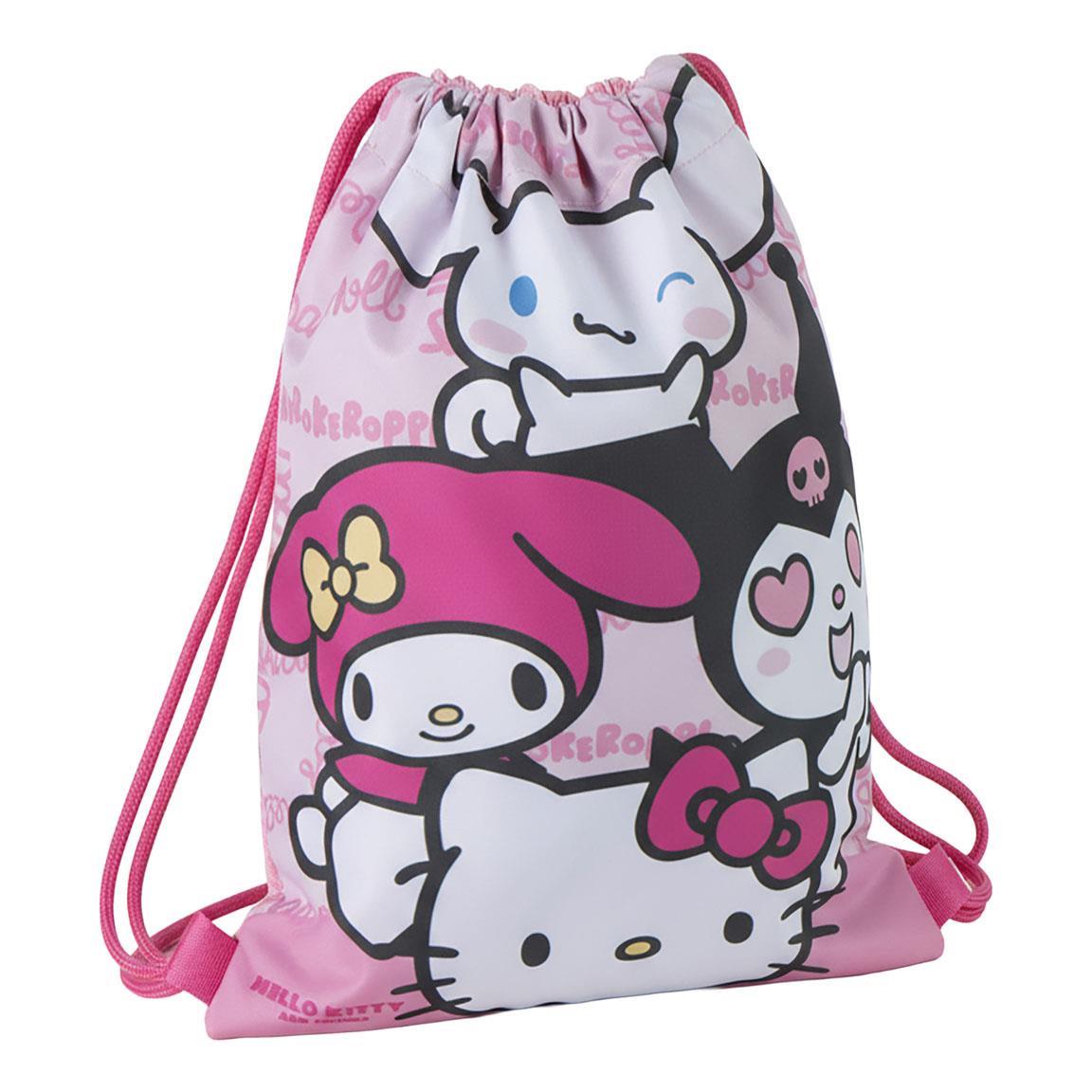 Saquito escolar hello kitty