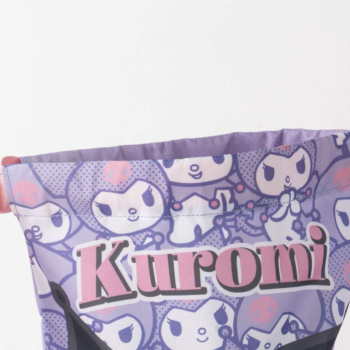 Saquito escolar hello kitty kuromi
