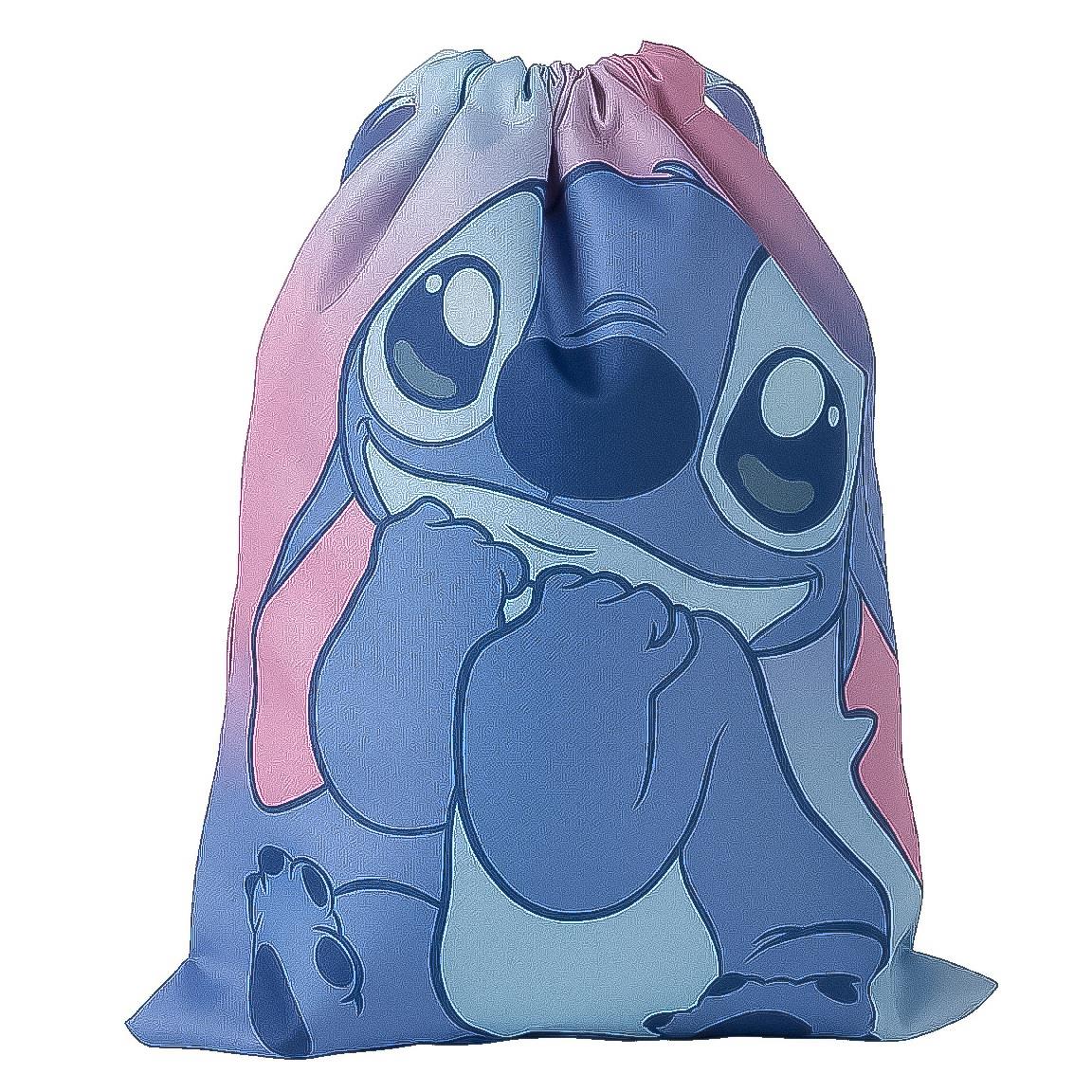 Saquito escolar stitch