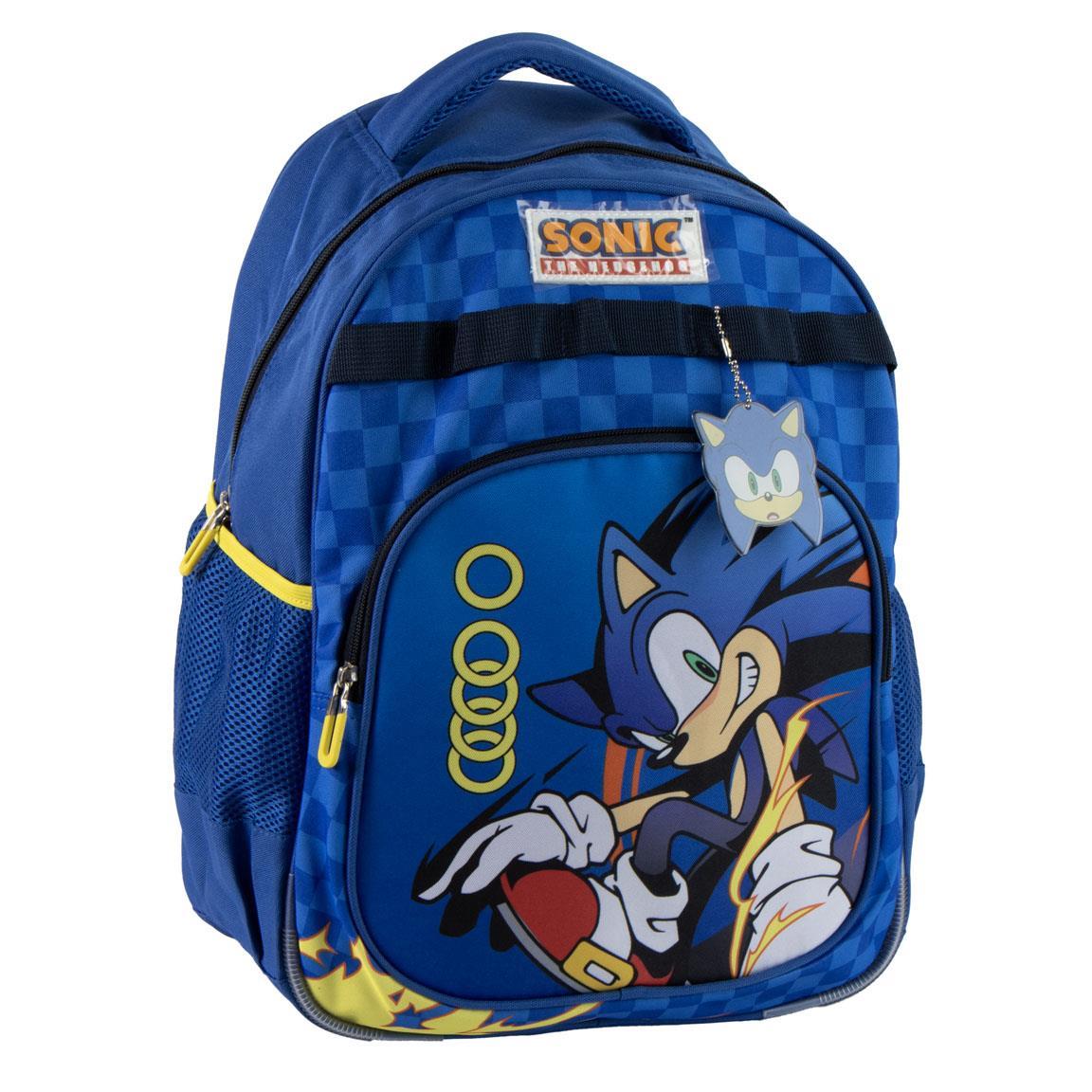 Mochila escolar mediana 42 cm sonic