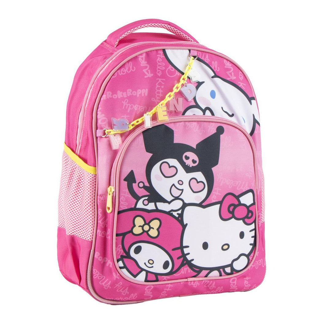 Mochila escolar mediana 42 cm hello kitty