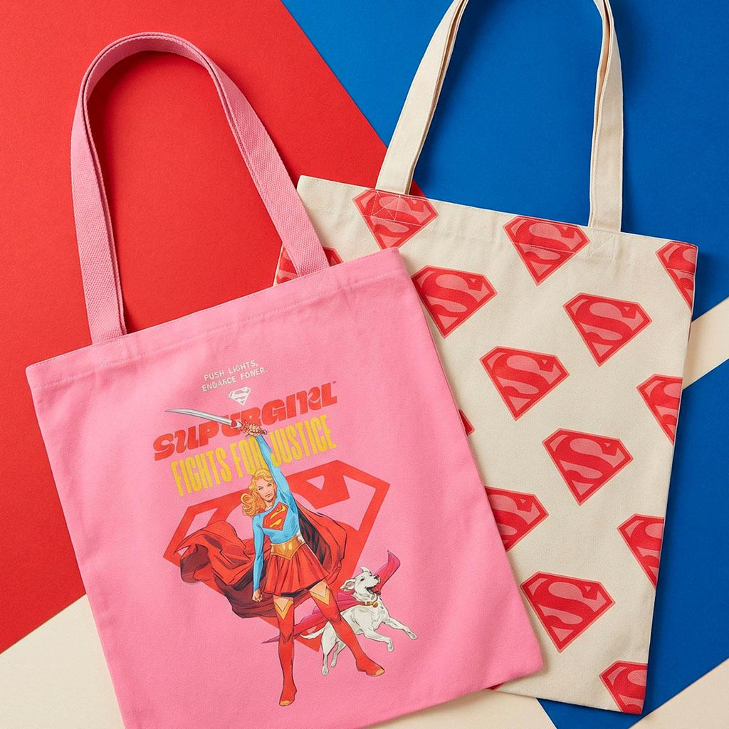 Bolsa shopping superman supergirl
