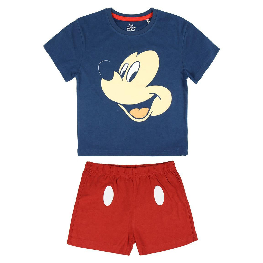 Pijama corto single jersey mickey