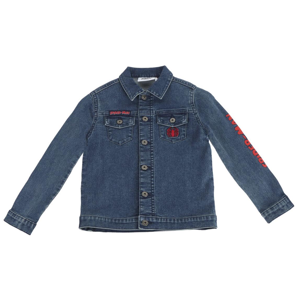 Chaqueta denim spiderman