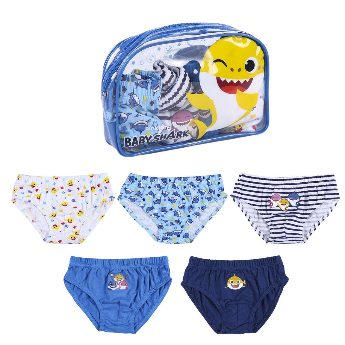 Pack calzoncillos 5 piezas baby shark