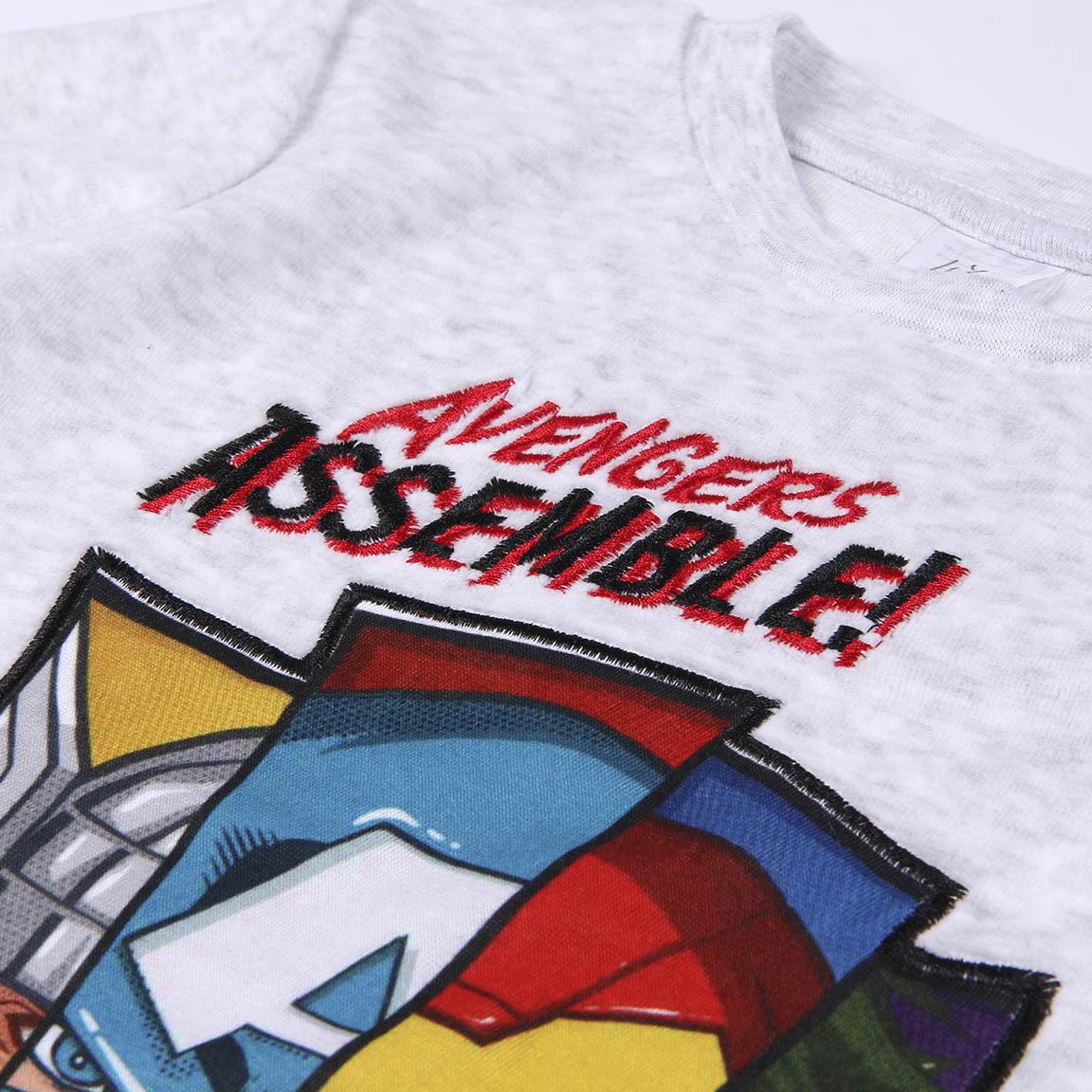 Pijama largo velour cotton avengers