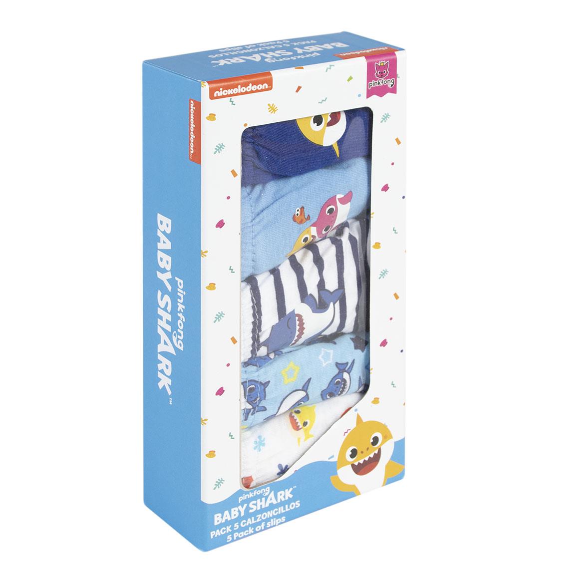 Pack calzoncillos 5 piezas baby shark