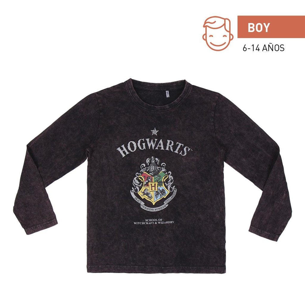 Camiseta larga single jersey harry potter