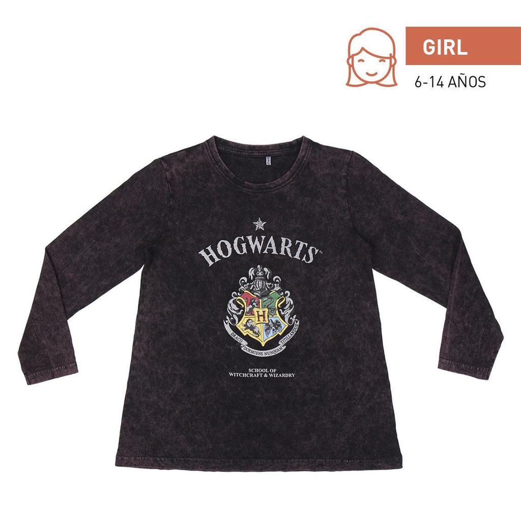 Camiseta larga single jersey harry potter