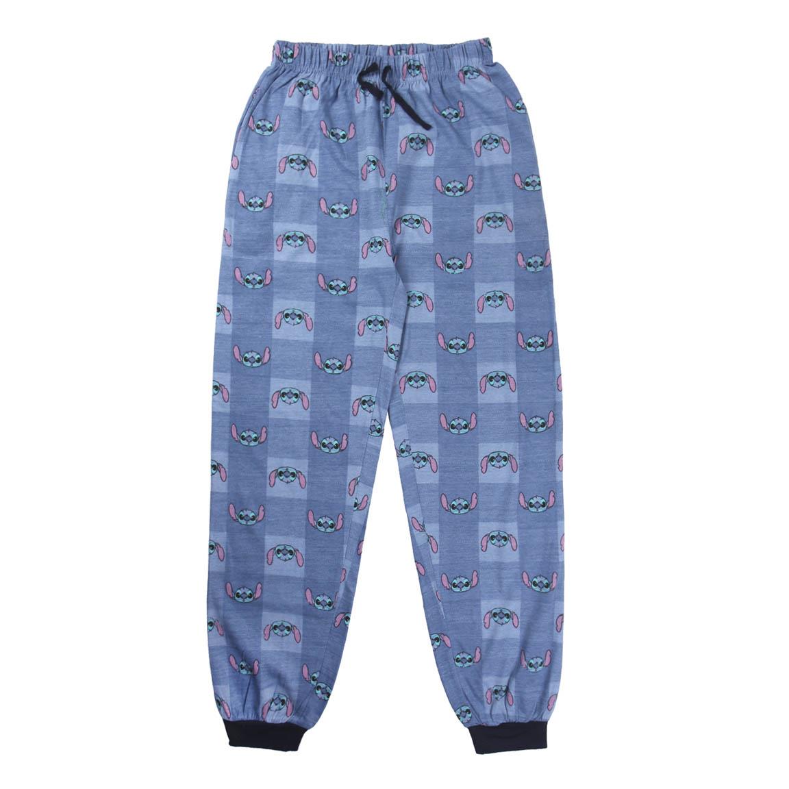 Pijama largo single jersey stitch