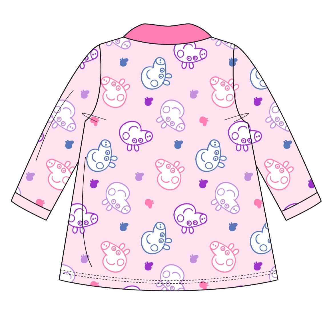 Batín coral fleece peppa pig