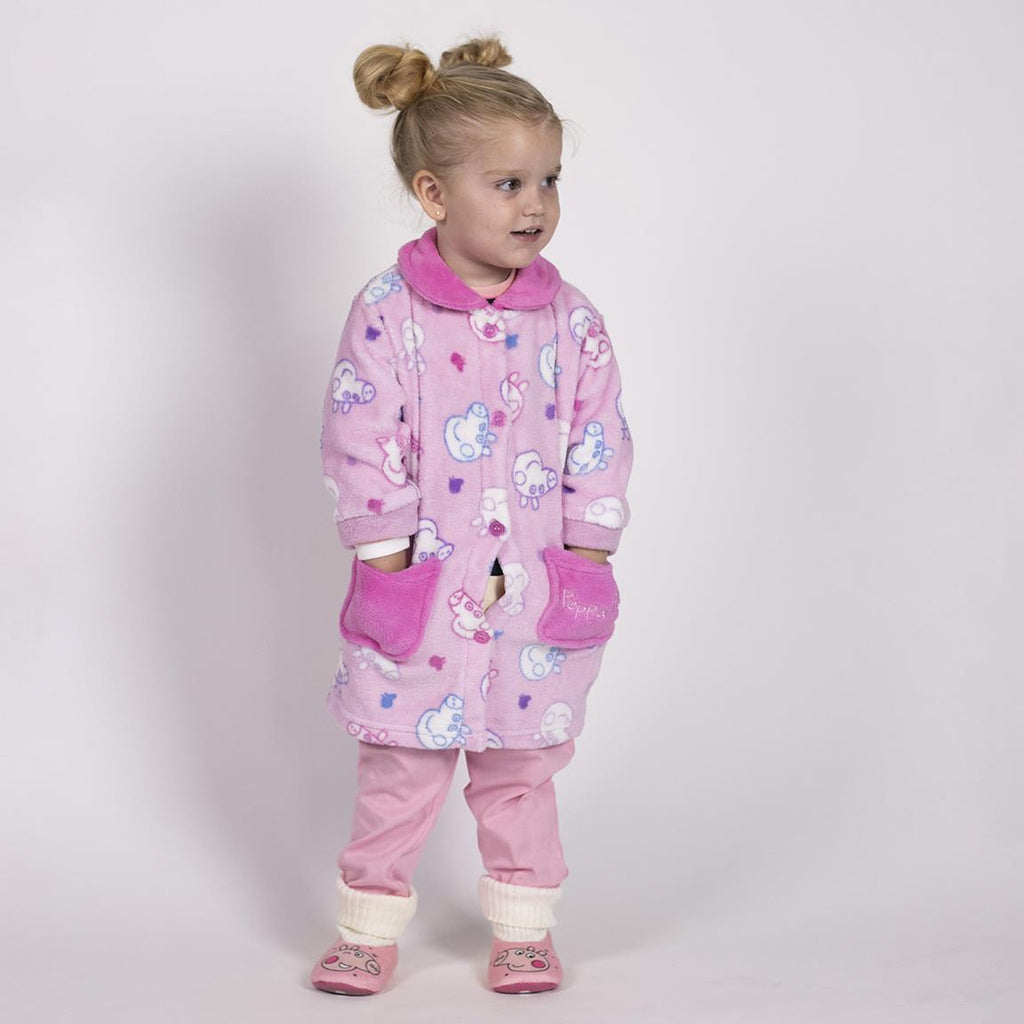 Batín coral fleece peppa pig
